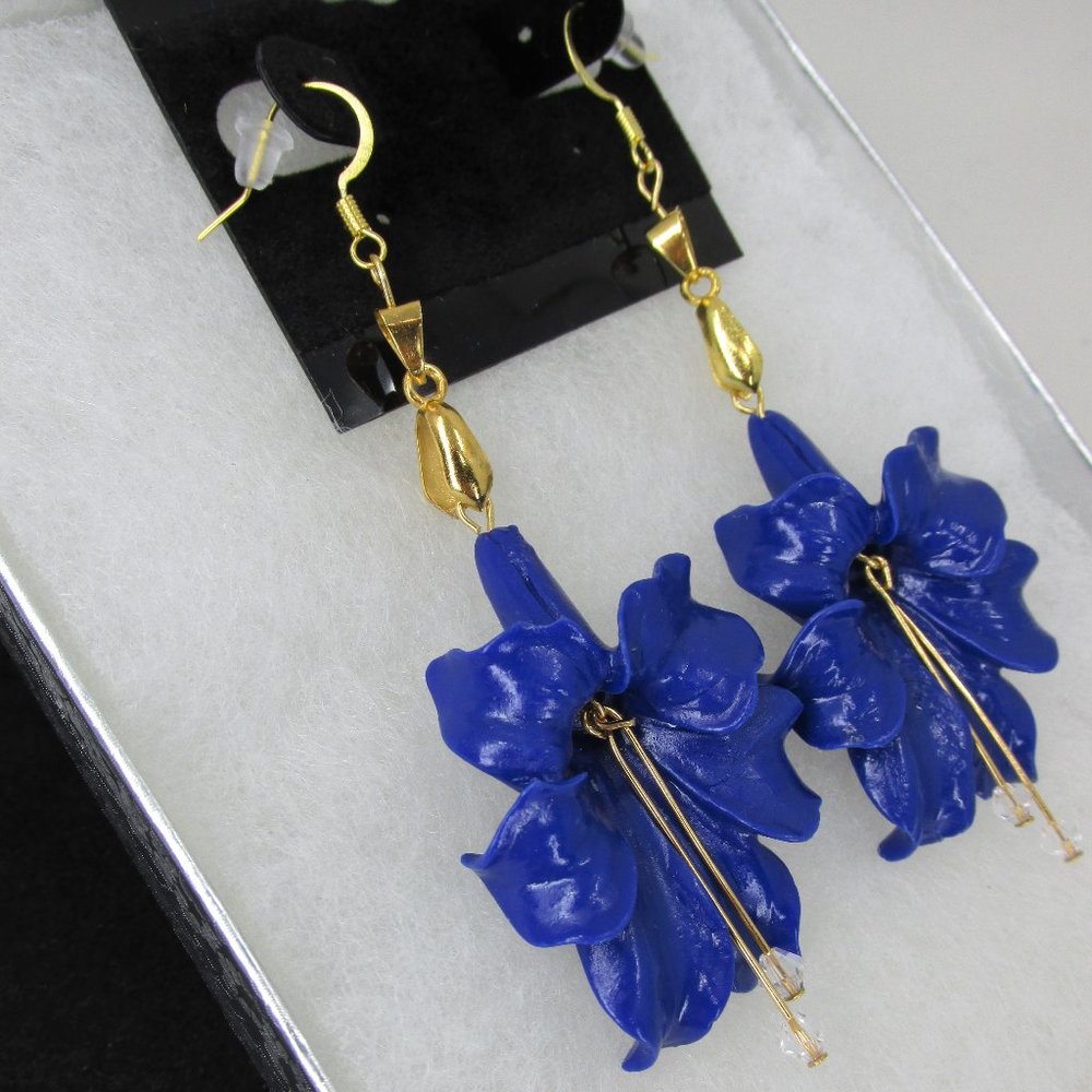 Gold Plated Garden Party Earrings
